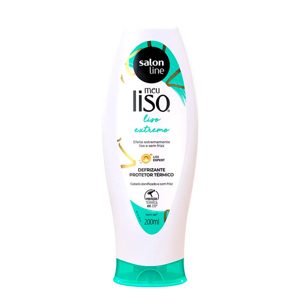 Defrizante Protetor Térmico Meu Liso Extremo Salon Line 200ml